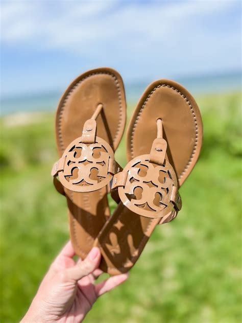 spot fake tory burch sandals|off brand Tory Burch sandals.